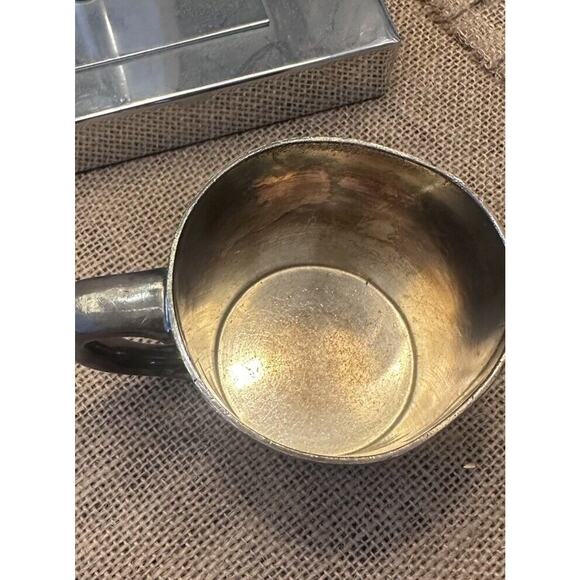 Reed and Barton Silver-plate Baby / Child Cup #865 still has sticker on bottom - Picture 3 of 5